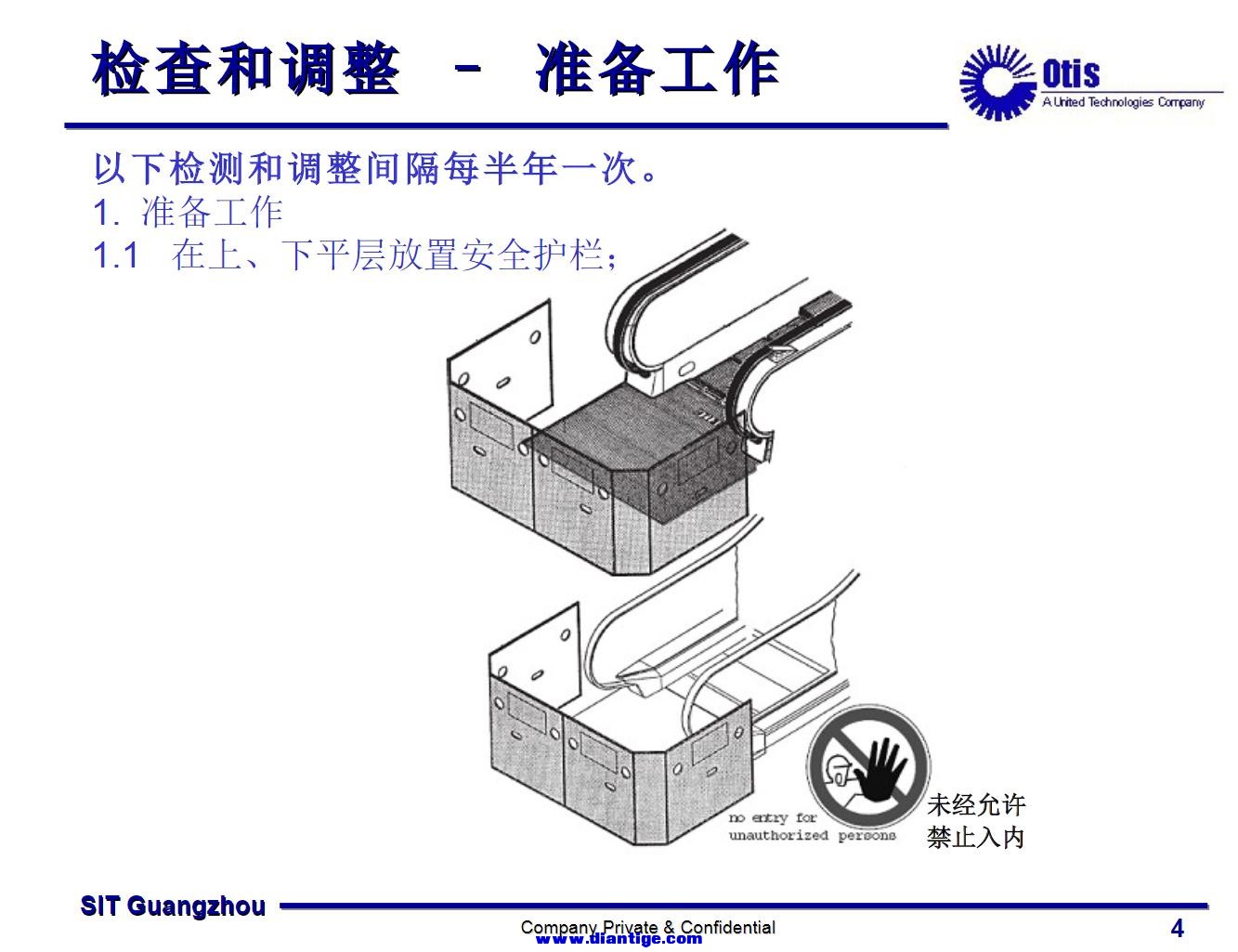 奥的斯电梯扶梯辅助制动器检查和调整指引
