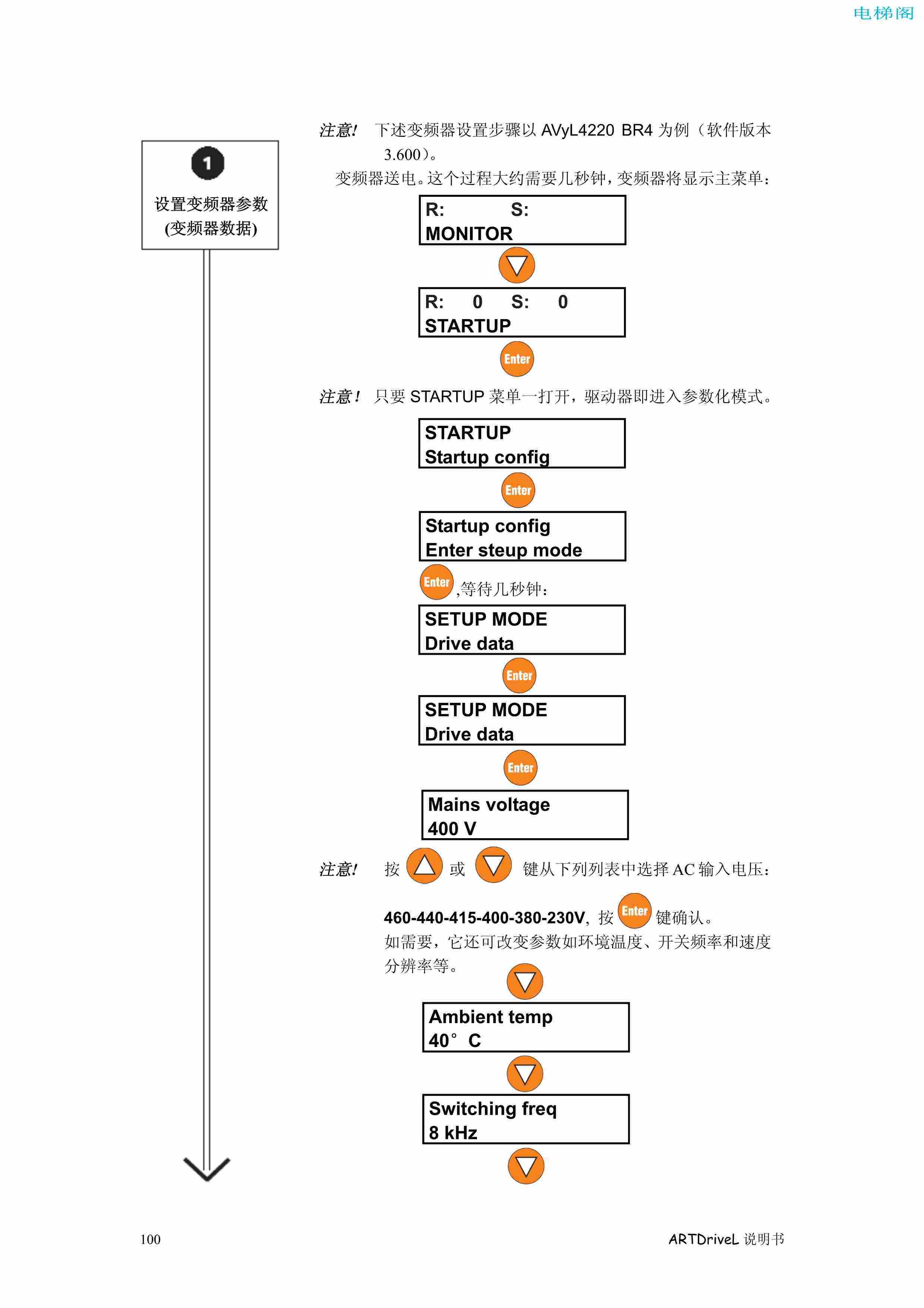 西威变频器电梯专用矢量控制型说明书——通过键盘调试2